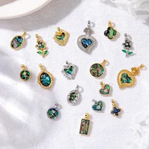 18K Gold Plated Jewelry Pendants and Charms