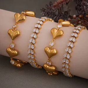 18K Gold Plated Stainless Steel Bracelet