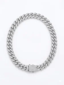 18K Natural Diamond Round Brilliant Cut NGTC Certified Unisex Bracelet