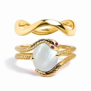 925 Silver South Sea Pearl Rhodium Plated AAAAA Grade Ring with Cubic Zirconia for Women