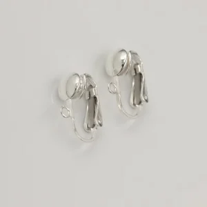 925 Sterling Silver Fashion Hoop Earrings for Women Clip On Earrings
