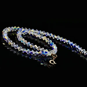Austrian Crystal Natural Stone Necklace