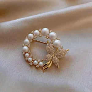 Butterfly Vintage Antique Brooches Women Crystal Rhinestone Designer Fashion Jewelry Brooches Fine Jewelry