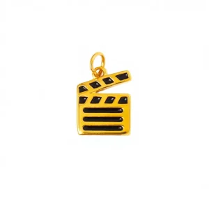 Charms Factory Handmade DIY 18K Gold-Plated Stainless Steel Pendants