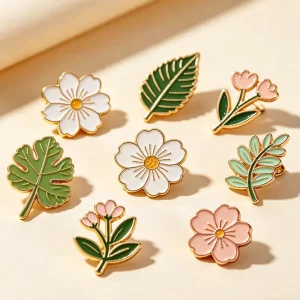 China Direct Custom Personalized Flower Metal Lapel Pin Gifts Souvenirs Hard Soft Enamel Pin