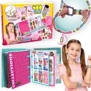 Colorful DIY Bracelet Beading Set for Kids’ Creative Crafts and Jewelry Making