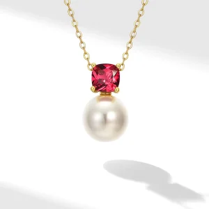 Custom 925 Sterling Silver Freshwater Pearl Choker Necklace