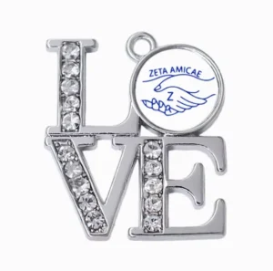 Custom Alloy Zeta Amicae Pendant for Necklace and Bracelet