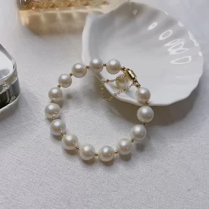 Custom Baroque Pearl Bracelet