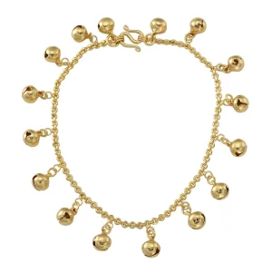 Custom Copper Geometric Charm Bracelet Gold Plated Jewelry for Women