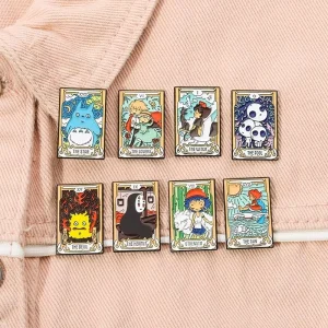 Custom Eco-Friendly Soft and Hard Enamel Anime Cartoon Metal Lapel Pin