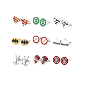 Custom French Enamel Silver Metal Cufflinks for Men’s Shirts Manufacturer