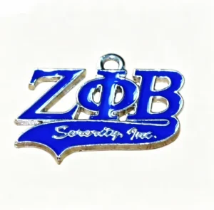 Custom Sorority ZPB Zeta Phi Beta Pendant Accessories Greek Letter Design for Necklace and Bracelet Decorative Charms