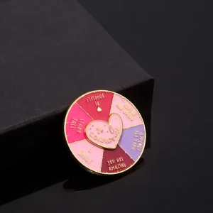 Custom Spinner Hard Enamel Pin