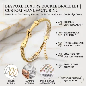 Custom Stainless Steel Fine Jewelry OEM ODM Bracelets