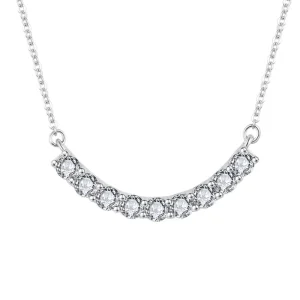 Customized Crystal Gemstone 925 Sterling Silver Choker Necklace for Women