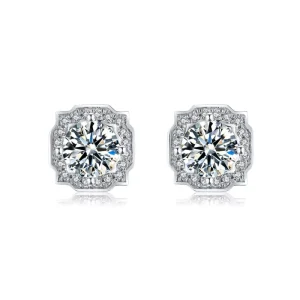 Customized Earrings 925 Sterling Silver Moissanite High Quality Moissanite Women’s Earrings