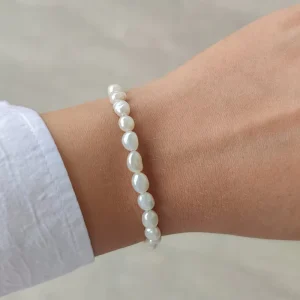Customized Freshwater Pearl Beaded Bracelet