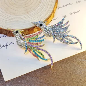 Diamond Animal Brooch for Coats