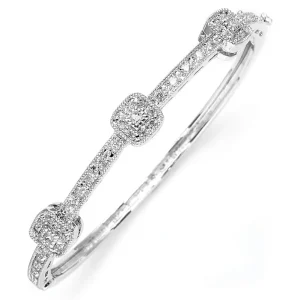 Diamond Bangle Bracelet for Women