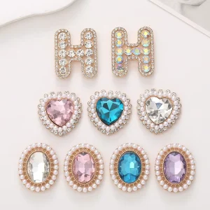 Diamond-Encrusted DIY Fashionable Versatile Zinc Alloy Mobile Phone Fashion Pendants Charms
