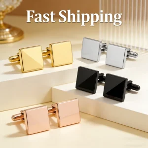 Direct Manufacturer Stainless Steel Men’s Shirt Cufflinks