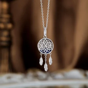Dream Catcher Charm Pendants, 925 Silver, Rhodium or Gold Plated, Jewelry Making