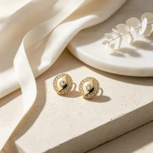 Earrings for Women Sterling Silver 925 Custom Earrings Drop Earrings with Cubic Zirconia