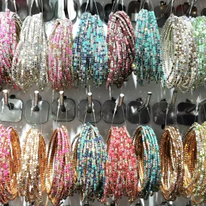 Elastic Stretchable Crystal Rhinestone Bracelet for Women Party Jewelry