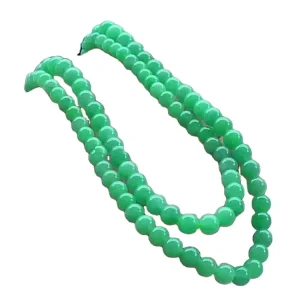 Emerald Gemstone Beaded Necklace