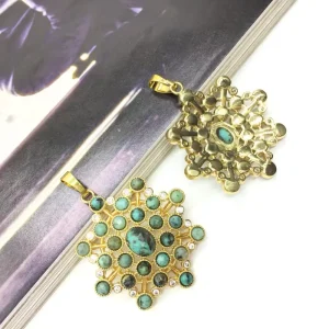 Factory Direct Natural Stone Charms Jewelry Fine Pendants