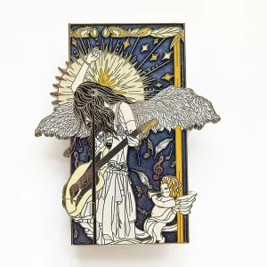 Factory No Minimum Transparent Glitter Custom Enamel Pin