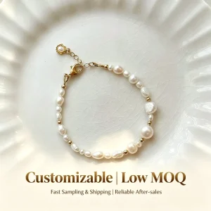 Freshwater Pearl Handmade Hypoallergenic Bracelet OEM ODM Supplier
