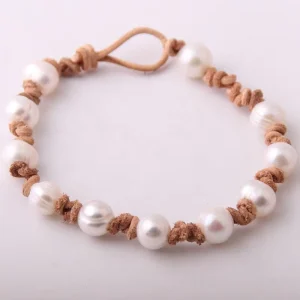 Freshwater Pearl Knotted Bracelet