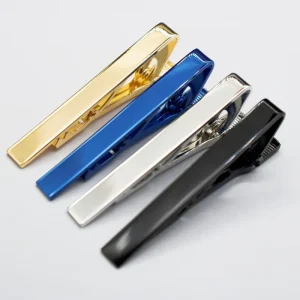 Glossy Integrated Tie Clip