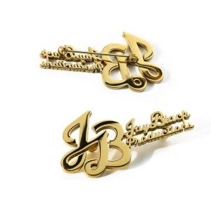 Gold Brooch Pins for Men