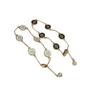 Hollow 18K Gold Brass Charm Bracelet Zircon Butterfly Chain Bangle for Women