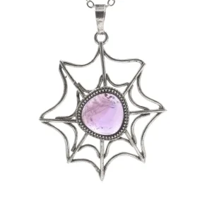 Irregular Crystal Spider Web Pendant Mesh Charms for Necklace Bracelet Earring