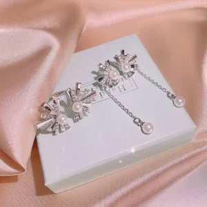 KISS074 Minimalist Imitation Pearl Jewelry Set for Women, Daily Wear