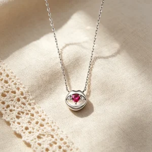 Luxury 925 Sterling Silver Fashion Pendant Necklace Fine Jewelry Customizable Charms with Zircon