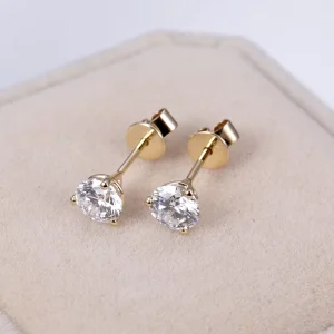 MSE-589 1 Carat Lab-Grown Diamond Stud Earrings