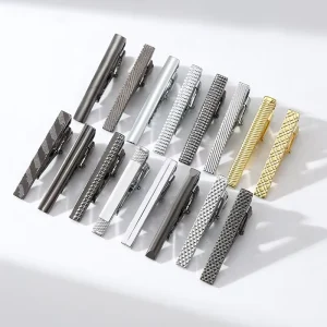 Men’s 4.5 cm Silver Mirror Tie Clip