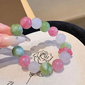 Natural Feng Shui Duobao Crystal Beaded Bracelet