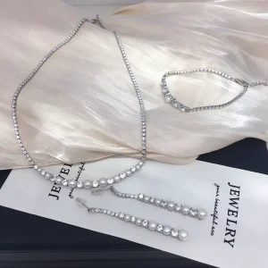 Natural Freshwater Pearl Multi-Pearl Jewelry Set