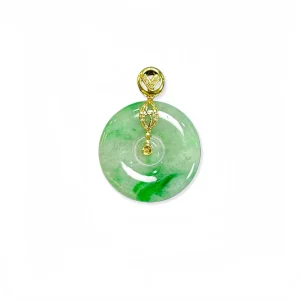Natural Grade A Burmese Jadeite Pendant Burmese Jadeite Pendant Women’s Burmese Jadeite Pendant Gift (With NGTC)