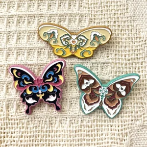 No Minimum Custom Enamel Pin Sports Metal Pins Glitter Brooch Anime Hard Enamel Lapel Badge
