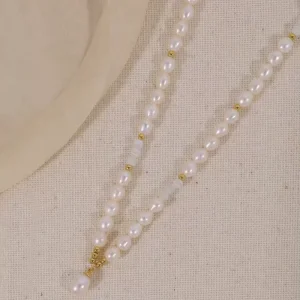 Pearl Chain Pendant Necklace