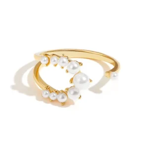 Pearl Wrap Ring for Women
