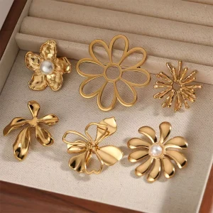 Personality Floral Statement Brooches