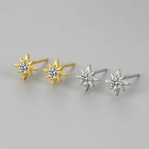 Ring Stud Earrings